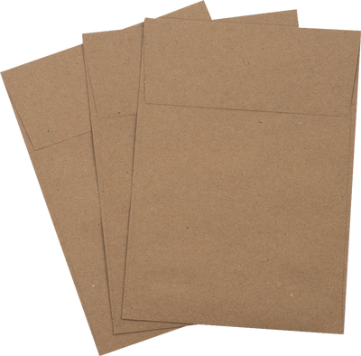 Grocery Bag 28lb A7 Vertical Invitation Envelopes (5 1/4 x 7 1/4) with Peel & Seal