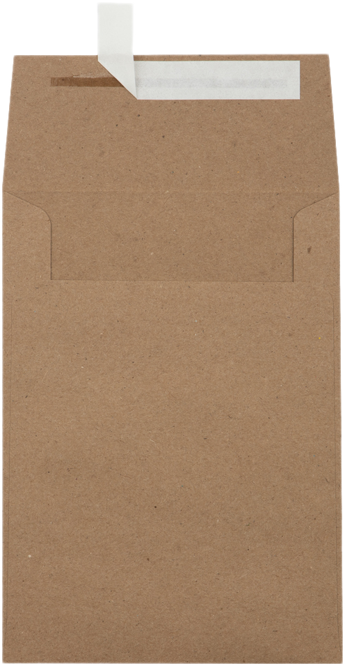 Grocery Bag 28lb A7 Vertical Invitation Envelopes (5 1/4 x 7 1/4) with Peel & Seal