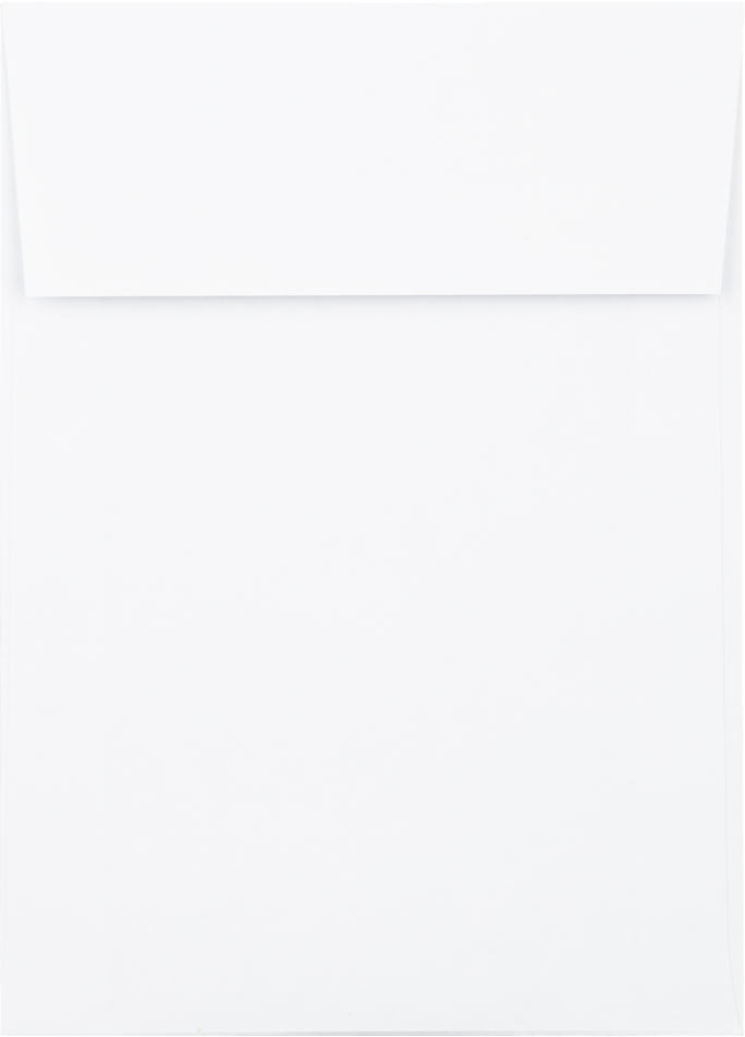 White 28lb A7 Vertical Invitation Envelopes (5 1/4 x 7 1/4) with Peel & Seal