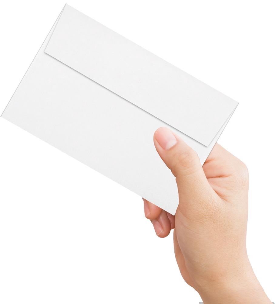 White 24lb A8 Invitation Envelopes (5 1/2 x 8 1/8) with Peel & Seal