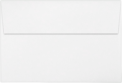 White 24lb A8 Invitation Envelopes (5 1/2 x 8 1/8) with Peel & Seal