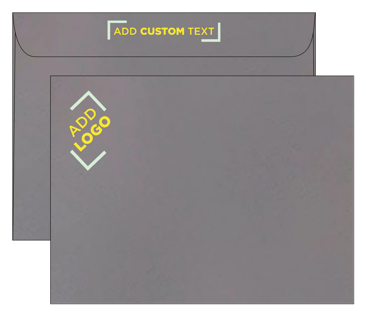Slate Gray 28lb 9 x 12 Booklet Envelopes