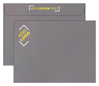 Slate Gray 28lb 9 x 12 Booklet Envelopes