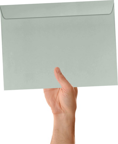 Slate Gray 28lb 9 x 12 Booklet Envelopes