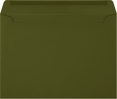 Dark Green Olive 28lb 9 x 12 Booklet Envelopes