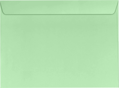 Pastel Green 24lb 9 x 12 Booklet Envelopes