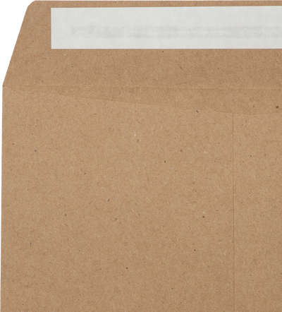 Grocery Bag 28lb 8 1/2 x 10 1/2 Open End Envelopes with Peel & Seal