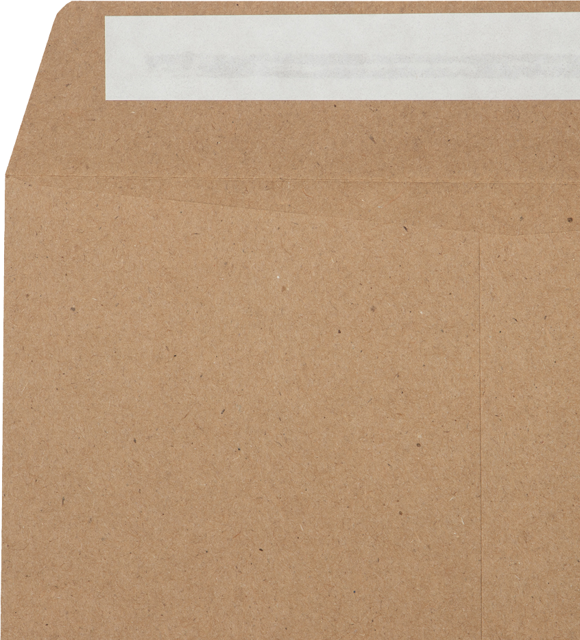 Grocery Bag 28lb 8 1/2 x 10 1/2 Open End Envelopes with Peel & Seal