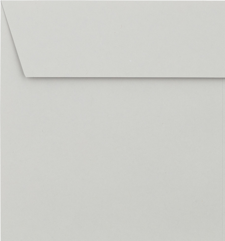 Pastel Gray 24lb 8 1/2 x 10 1/2 Open End Envelopes with Peel & Seal