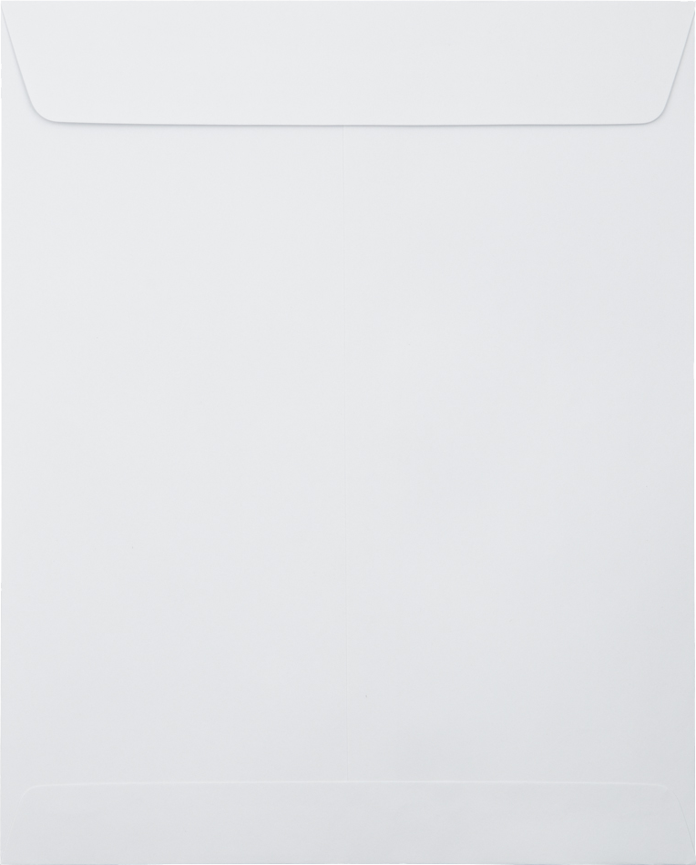 White 28lb 8 1/2 x 10 1/2 Open End Envelopes with Peel & Seal
