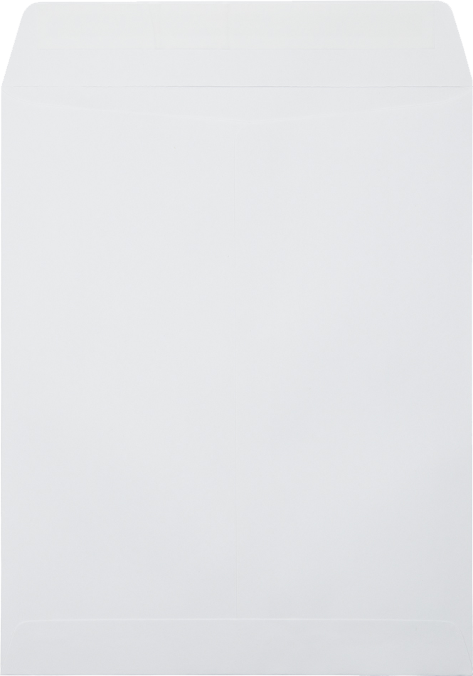 White 28lb 8 1/2 x 10 1/2 Open End Envelopes with Peel & Seal