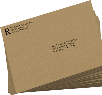 Grocery Bag 28lb 9 x 12 Open End Envelopes with Peel & Seal