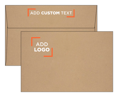 Grocery Bag 28lb A9 Invitation Envelopes (5 3/4 x 8 3/4) with Peel & Seal