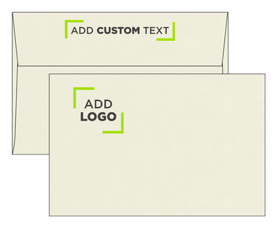 Natural Recycled 32lb A9 Invitation Envelopes (5 3/4 x 8 3/4) with Peel & Seal