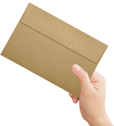 Grocery Bag 28lb A9 Invitation Envelopes (5 3/4 x 8 3/4) with Peel & Seal