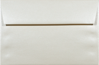 Champagne Ivory Metallic 32lb A9 Invitation Envelopes (5 3/4 x 8 3/4)