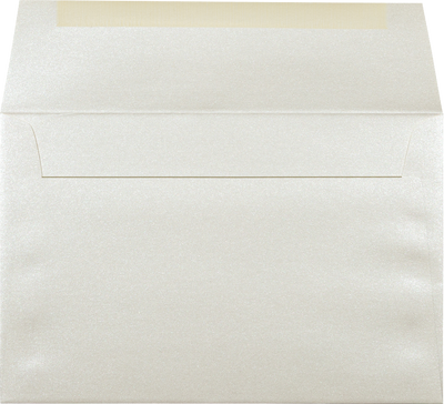 Champagne Ivory Metallic 32lb A9 Invitation Envelopes (5 3/4 x 8 3/4)