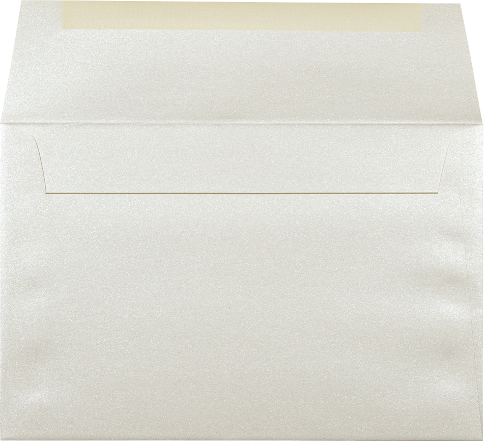 Champagne Ivory Metallic 32lb A9 Invitation Envelopes (5 3/4 x 8 3/4)