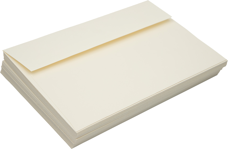 Natural Linen 32lb A9 Invitation Envelopes (5 3/4 x 8 3/4) with Peel & Seal
