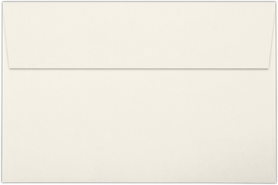 Natural Recycled 32lb A9 Invitation Envelopes (5 3/4 x 8 3/4) with Peel & Seal