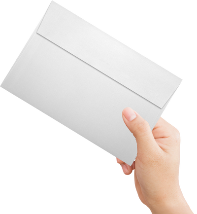 White Linen 32lb A9 Invitation Envelopes (5 3/4 x 8 3/4) with Peel & Seal