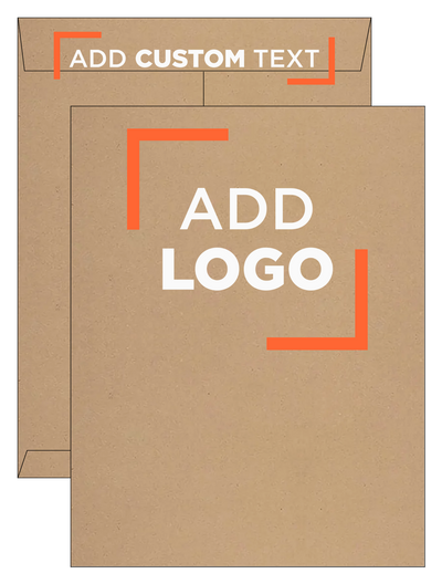 Grocery Bag 28lb 10 x 13 Open End Envelopes with Peel & Seal