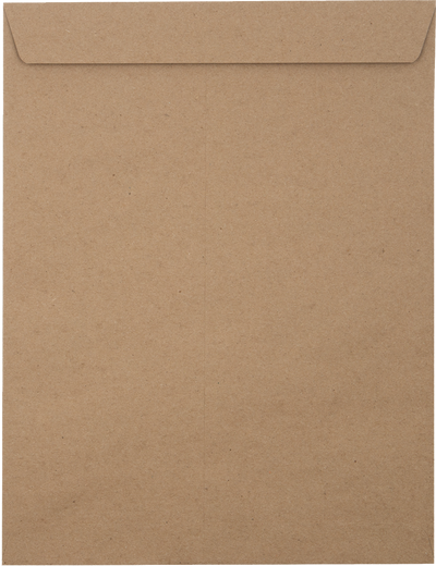 Grocery Bag 28lb 10 x 13 Open End Envelopes with Peel & Seal