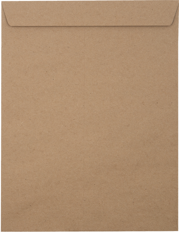 Grocery Bag 28lb 10 x 13 Open End Envelopes with Peel & Seal