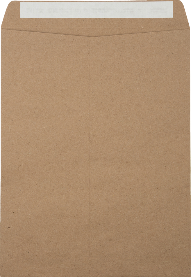 Grocery Bag 28lb 10 x 13 Open End Envelopes with Peel & Seal