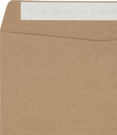 Grocery Bag 28lb 10 x 13 Open End Envelopes with Peel & Seal