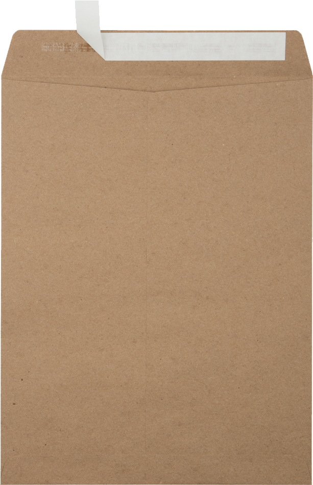 Grocery Bag 28lb 10 x 13 Open End Envelopes with Peel & Seal