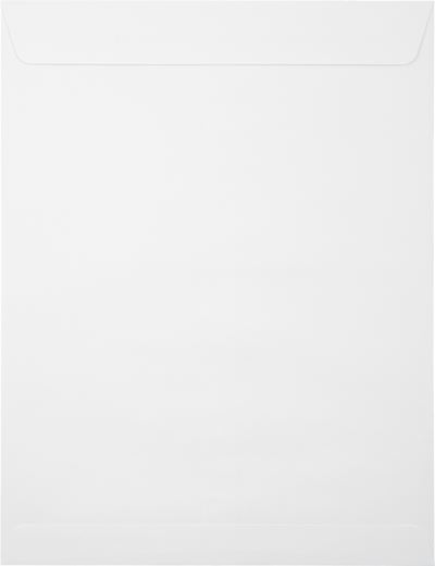 White Linen 32lb 10 x 13 Open End Envelopes with Peel & Seal