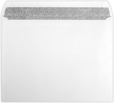 White with Security Tint 24lb 10 x 13 Booklet Envelopes