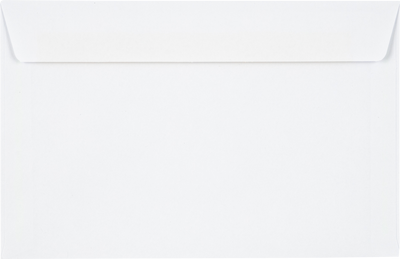 White 24lb 5 1/2 x 8 1/2 Booklet Envelopes