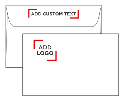 White 24lb 5 1/2 x 8 1/2 Booklet Envelopes