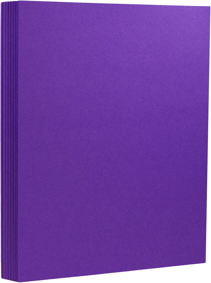 Electric Violet 130lb 8 1/2 x 11 Cardstock
