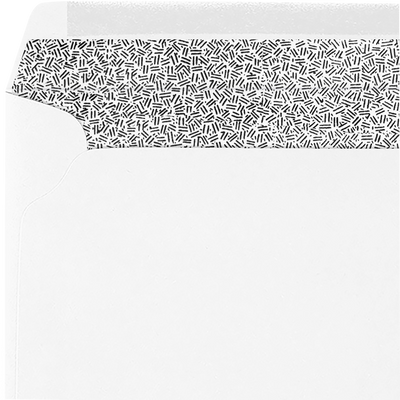 White with Security Tint 24lb 9 x 12 Booklet Envelopes