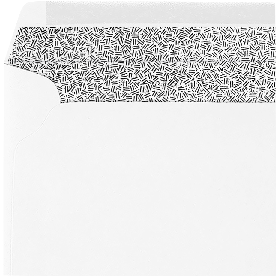 White with Security Tint 24lb 9 x 12 Booklet Envelopes