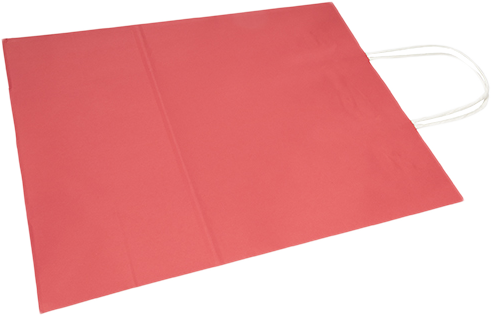 Red Kraft Large Gift Bags (10 x 13 x 5)