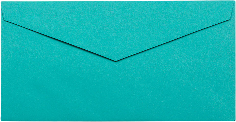 Sea Blue 24lb #7 3/4 Monarch Envelopes (3 7/8 x 7 1/2)