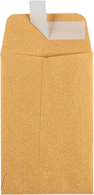 Gold Metallic 32lb #4 Coin Envelopes (3 x 4 1/2)