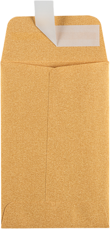 Gold Metallic 32lb #4 Coin Envelopes (3 x 4 1/2)