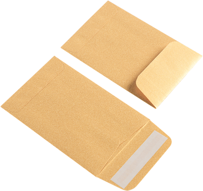 Gold Metallic 32lb #4 Coin Envelopes (3 x 4 1/2)