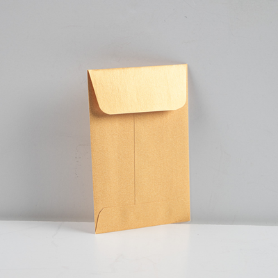Gold Metallic 32lb #4 Coin Envelopes (3 x 4 1/2)