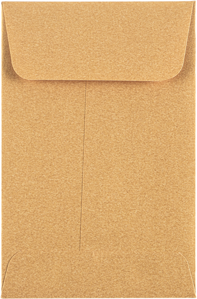 Gold Metallic 32lb #4 Coin Envelopes (3 x 4 1/2)