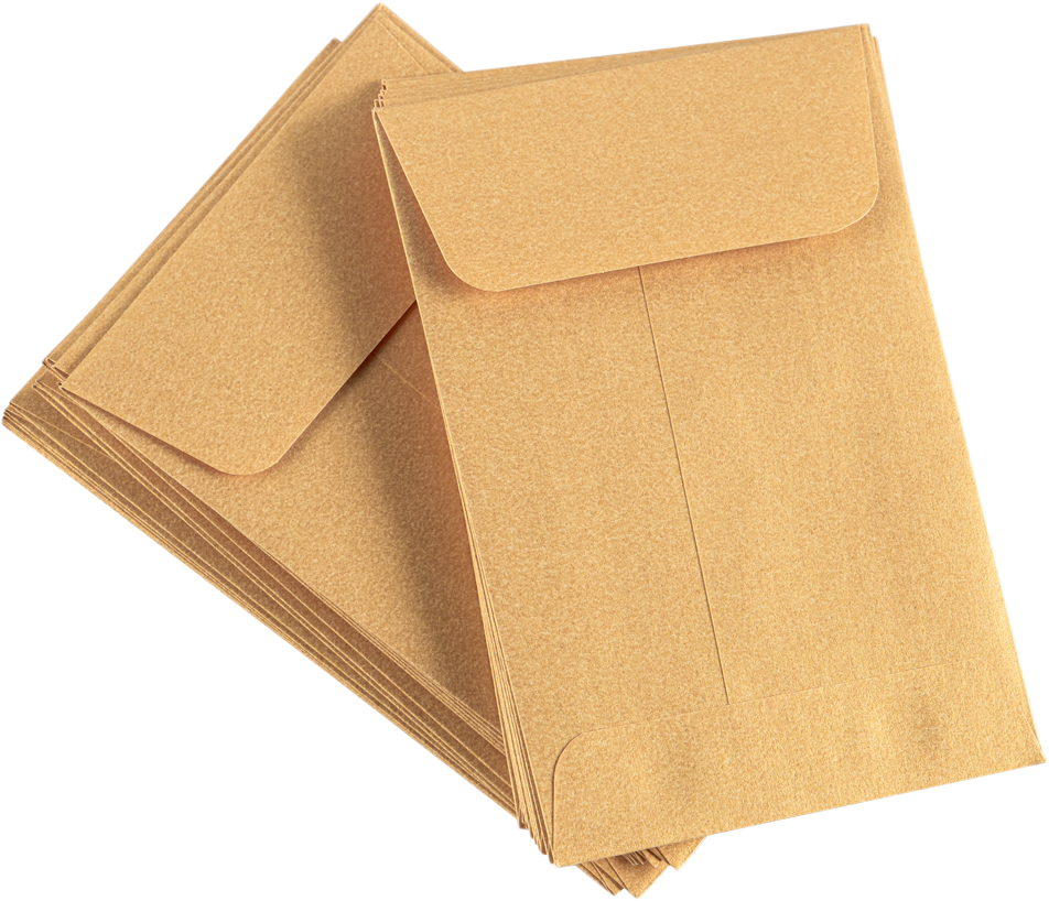 Gold Metallic 32lb #4 Coin Envelopes (3 x 4 1/2)