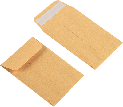 Gold Metallic 32lb #4 Coin Envelopes (3 x 4 1/2)