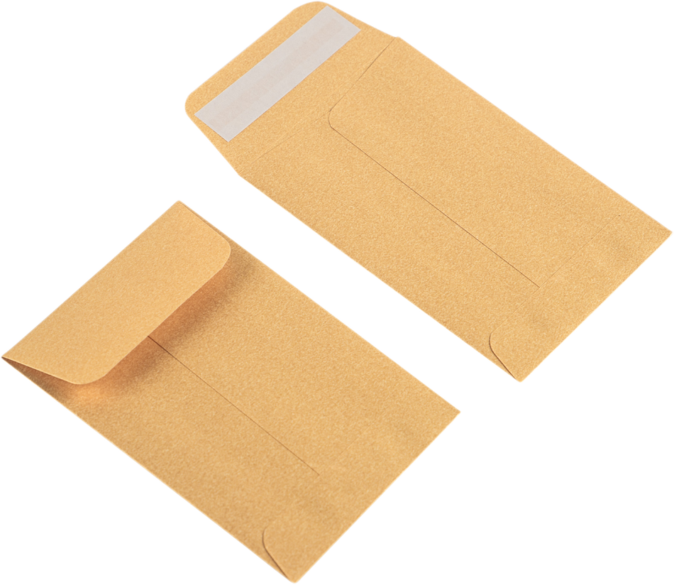 Gold Metallic 32lb #4 Coin Envelopes (3 x 4 1/2)