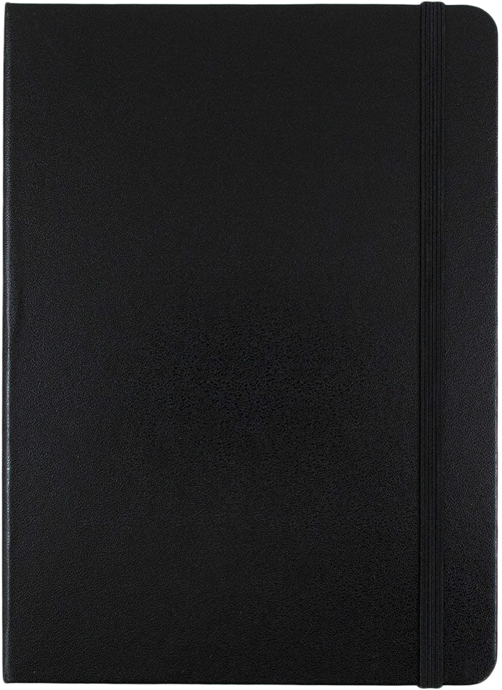 Black Medium 5 x 7 Notebooks (100 Lined Pages)
