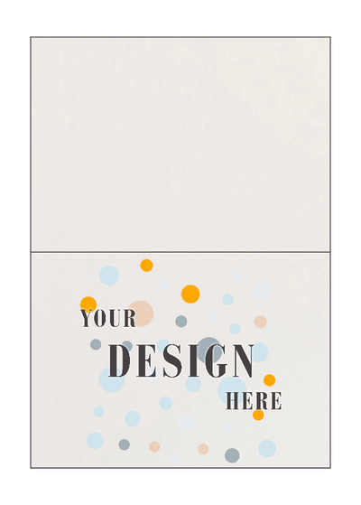 White 130lb A1 Foldover Cards (3 1/2 x 4 7/8)